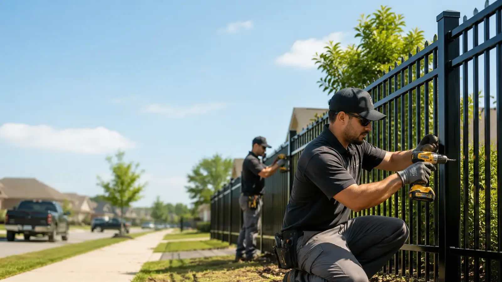 Metal Fence Installation in Fort Mckavett, TX